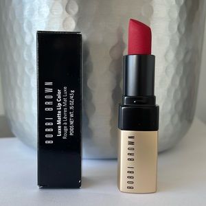 NIB Bobbi Brown Luxe Matte Color Lipstick - Red Carpet